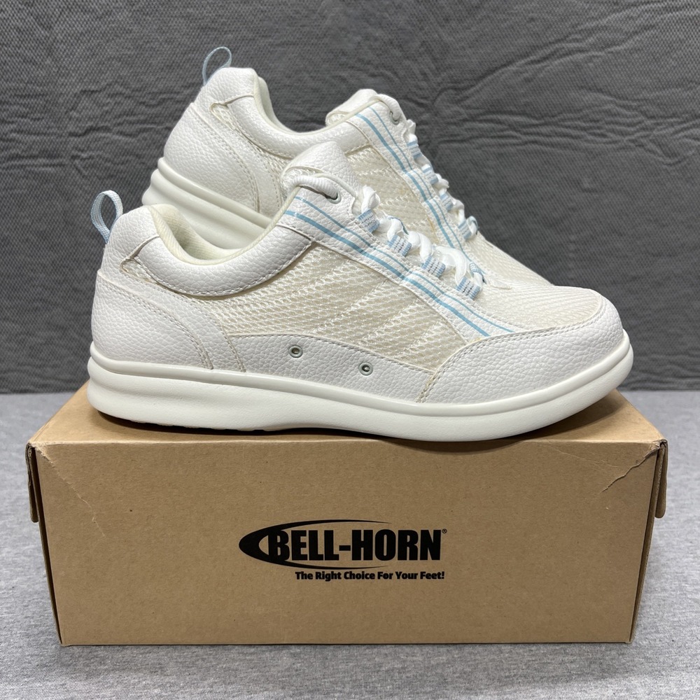 Bell-Horn Geneva Diabetic Shoes Women's‎ White 11 EE Stk# 1840 With Insoles